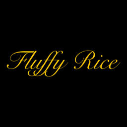 Fluffy Rice Essex logo.