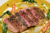 Green Char Grilled Sirloin Beef Steak.